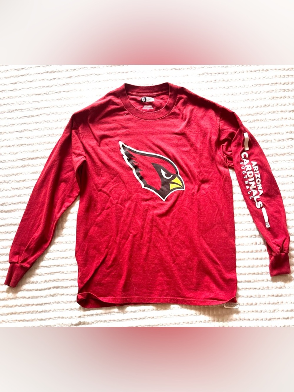 Arizona Cardinals Men’s Long Sleeved Short NFL Medium Team Apparel